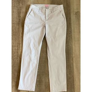 Lilly Pulitzer LIght Purple Khaki Pants Size 6